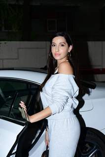Nora Fatehi spotted in Andheri 