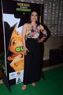 Kajol snapped the special screening of Gupt