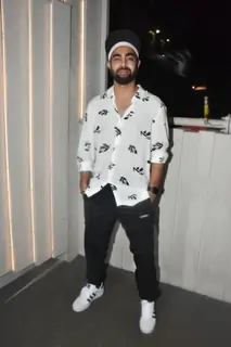 Manjot Singh snapped at Ishita Raj Sharma’s Birthday bash