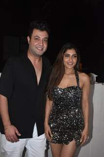 Varun Sharma poses with Ishita Raj Sharma snapped at Ishita Raj Sharma’s Birthday bash