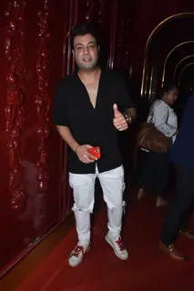 Varun Sharma snapped at Ishita Raj Sharma’s Birthday bash