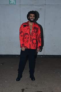 Arjun Kapoor spotted promoting their upcoming film Ek Villain Returns on sets of Superstar Singer 2