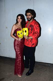 Arjun Kapoor and Disha Patani spotted promoting their upcoming film Ek Villain Returns on sets of Superstar Singer 2