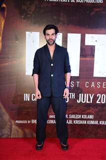 Rajkummar Rao snapped at Hit – The First Case screening in Mumbai 