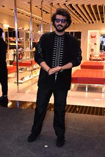 Arjun Kapoor spotted at Onitsuka Tiger collection launch in Mumbai