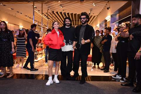 Arjun Kapoor, Harsh Vardhan Kapoor and Lauren Gottlieb spotted at Onitsuka Tiger collection launch in Mumbai