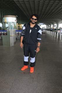Vaibhav Raj Gupta spotted at the Mumbai airport