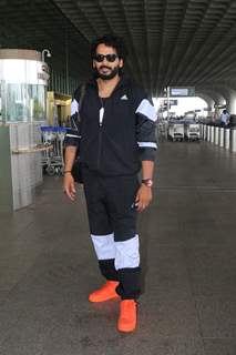 Vaibhav Raj Gupta spotted at the Mumbai airport