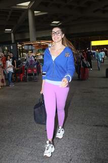 Raai Laxmi spotted at the Mumbai airport