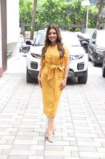 Tanya Singgh Spotted At T-Series For Woh Beetey Din