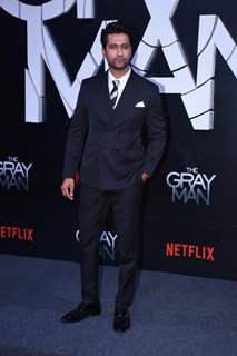 Vicky Kaushal attend the premiere of The Gray Man