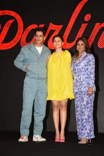 Vijay Varma, Alia Bhatt, Shefali Shah snapped at Darlings trailer launch