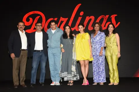Vijay Varma, Alia Bhatt, Shefali Shah snapped at Darlings trailer launch