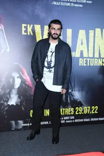 Arjun Kapoor clicked at the Action promo launch of Ek Villain Returns in Mumbai