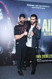 John Abraham, Arjun Kapoor clicked at the Action promo launch of Ek Villain Returns in Mumbai