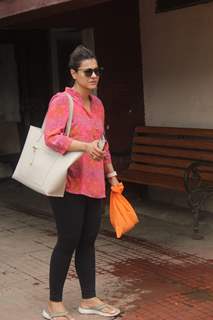 Kajol spotted in Santacruz