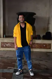 Varun Sharma snapped at Radio City office for the promotions of Amazon miniTV’s upcoming show Case Toh Banta Hai