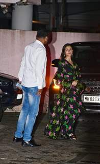 Alia Bhatt spotted at Sanjay Leela Bhansali office 