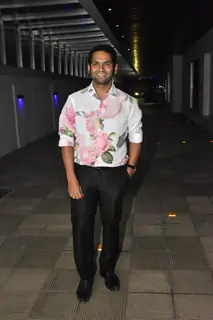 Sharib Hashmi clicked at Huma Qureshi birthday bash in Bandra