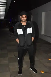 Mukesh Chhabara clicked at Huma Qureshi birthday bash in Bandra