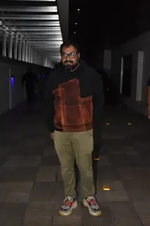 Anurag Kashyap clicked at Huma Qureshi birthday bash in Bandra