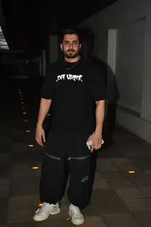 Sunny Singh clicked at Huma Qureshi birthday bash in Bandra