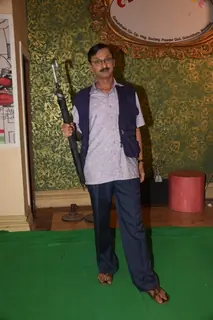 Shyam Pathak spotted on the set of Taarak Mehta Ka Ooltah Chashmah 