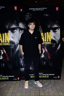 Vivaan Shah attends the premiere of Ek Villain Returns