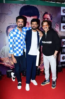 Saqib Saleem, Vineet Kumar Singh, Jimmy Shergill spotted the screening of Rangbaaz – Darr Ki Rajneeti at Sunny Super Sound in Juhu