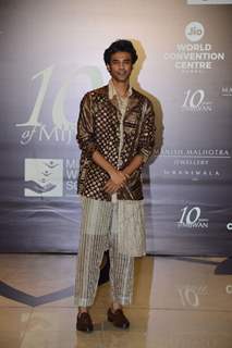 Babil Khan grace the red carpet of Manish Malhotra’s Mijwan Couture show