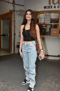 Palak Tiwari spotted in Khar 