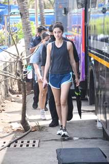 Ananya Panday spotted in the city 