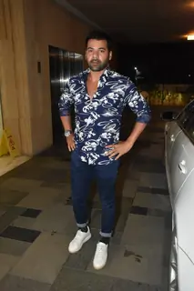 Shabir Ahluwalia clicked at the Vanessa Walia’s birthday party
