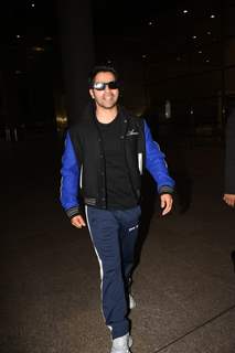 Varun Dhawan spotted at the Mumbai airport