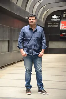 Siddharth Roy Kapur snapped at Siddharth Roy Kapur’s office in Khar 