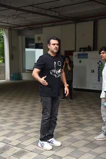 Harman Baweja spotted at the T-Series office in Andheri