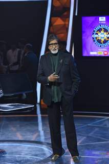 Amitabh Bachchan clicked for the launch of Kaun Banega Crorepati Season 14 