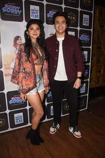 Kanika Mann and Raj Anadkat clicked for song launch Sorry Sorry  in the city
