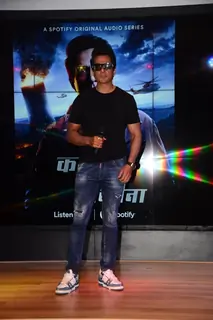 Sonu Sood clicked for the Spotify’s newest podcast series Commander Karan Saxena