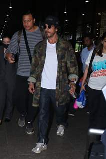 Shah Rukh Khan spotted at the Mumbai airport