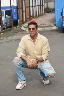 Akshay Kumar spotted promoting Raksha Bandhan 