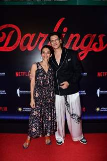 Jasmeet K Reen, Vijay Varma attends the premiere of Darlings