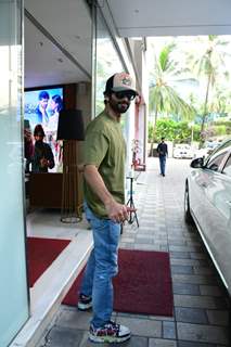 Shahid Kapoor spotted at T-Series in Andheri  