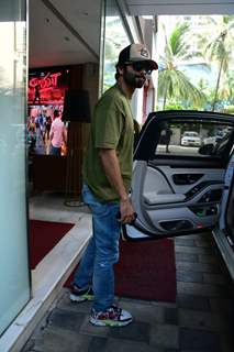 Shahid Kapoor spotted at T-Series in Andheri  