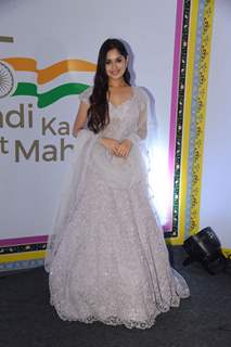 The gorgeous Jannat Zubair Rahmani looked ethereal in a grey lehenga at an event in the city