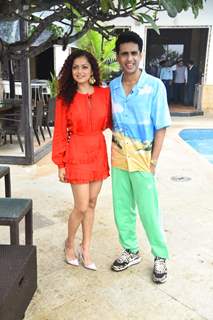 Gulshan Devaiah and Drashti Dhami promoting ZEE5’s web series Duranga at Sun and Sand hotel in Juhu