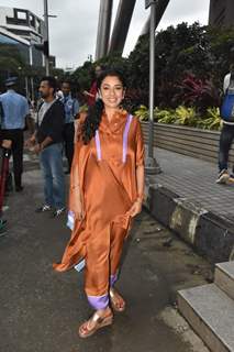 Rupali Ganguly spotted at BKC in Bandra