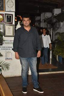 Siddharth Roy Kapur attends the wrap up party of the film Bas Karo Aunty at Olive in Khar