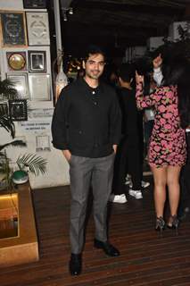 Ishwak Singh attends the wrap up party of the film Bas Karo Aunty at Olive in Khar