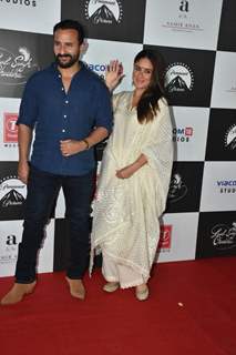 Kareena Kapoor and Saif Ali Khan snapped at screening of Laal Sing Chaddha